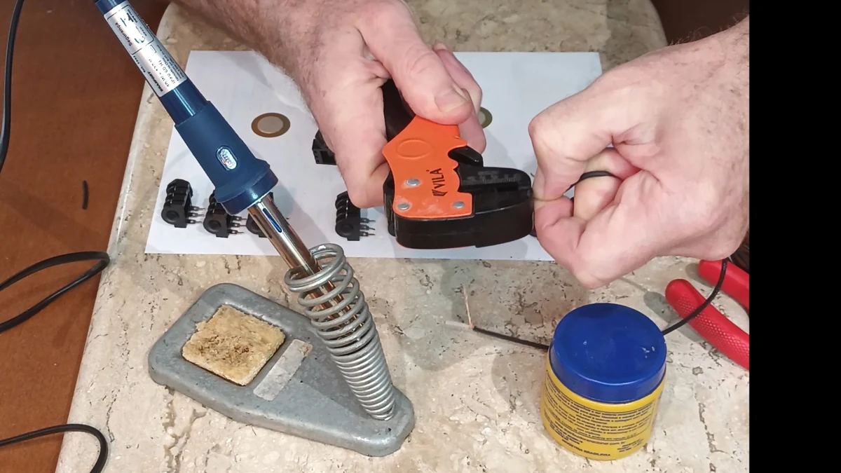 Construção de um microfone de contato