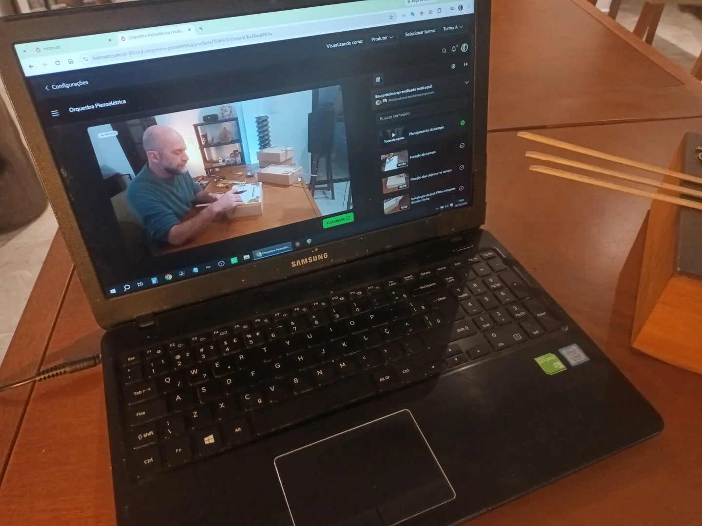 Aulas do curso Desvendando a Noisebox na Hotmart